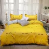 Refreshing Bedding Set Queen Size Bedding Set Soft Bedspreads For Double Bed Comefortable Quilt Cover And Pillowcase For Home 211007