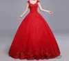Quinceanera Dresses 2021 Red Princess Sweetheart Appliques Party Prom Formal Ball Gown Lace Up Tulle Vestidos De 15 Anos Q22