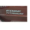 edge titanium chrome abs car trunk rear number letters badge emblem decal sticker for edge2751465