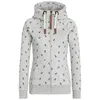 Vårhöstens dragkedja kvinnor Kvinnor Rosa Grå Blå Grön Varmtryck Hooded Zipper Sweatshirt Slim Sweat Femme Hoody Moletom Feminino 210813