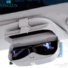 その他のインテリアアクセサリーLingxun Car Glasses Case Sun Holders Box多機能インナーサンシェードストレージカードバッグLA165