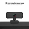 Webcam HD 2K 2040*1080P Computer Pc Webcamera Met Microfoon Draaibare Camera Voor Live-uitzending Video Bellen Conferentie Werk
