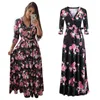 New Fashion Sexy Woman Dress Maternal Waistband Dresses with Loose Bandwidth Digital Printing Lady Clothing Women Casual Clothes Y0924
