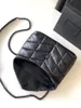 Роскошные дизайнеры LOULOU женские стеганые сумки на ремне модная цепочка из натуральной кожи сумка через плечо сумки кошельки черные сумки Hobo284j