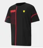 Traje de carreras F1, camiseta de manga corta de verano, equipo de descenso, top de poliéster, traje de secado rápido, se puede personalizar 214P