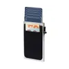 حاملي البطاقات Slim Up Smart Wallet مع Coin Compartment RFID Protect Metal حامل المعادن للرجال والنساء 9783176