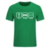 남성용 티셔츠는 잠자기 코드를 먹는다. Java HTML 코미디 여름 티셔츠 재미있는 프로그래머 T 셔츠 남성 짧은 소매 상단 티즈 EU 크기
