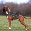 Hundstöd Harness Nylon hund sele sällskapsdjur Sport Harness Vest Harlter Ingen drar för medelstora stora hundar Vandring vandringsleder 210712