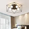 Nordic Crystal Chandelier LED LED Bedroom Light Tiptures Cafe El AC85-265V Luminaria E27 LAMPS LIGHTS