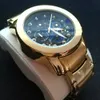 Top qualité luxe montres pour hommes petit cadran travail tous fonctionnel chronographe montre-bracelet de haute qualité étanche mouvement à Quartz Wa