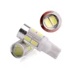 2 SZTUK T10 W5W Żarówka LED Włóż Sygnał Light Wedge Side Drzwi Lights Lights 5630 10 SMD Wnętrze Lampy Kopuły Lampki Light