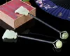 Factory Stones Rocks Extendable Jade Back Scratcher Telescoping scratchers Longer Hands Provide Instant Relief from Itching for elder pregnant KD