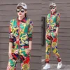 3 Piece Set Women Zipper Jacket + Shirt Pencil Pants Sets Fashion Elegant Ladies Tracksuit Vintage Casual Pant Suits 211105