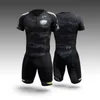 Rennsets JUNK WHEELS Pro Team Speedsuit Bodysuit Einteiliger Kurzarmanzug Triathlon Herren Speed Skinsuit Kit Schnelle Skating-Kleidung Lycra