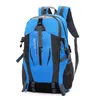 Torba na świeżym powietrzu Podróży sportowe Plecak Camping Trekking Gniazdo USB Rucksack Travel Waterproof 40L Plecak Q0721