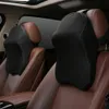 Reposacabezas ergonómico para coche, almohada de espuma con memoria, cojín para dormir, soporte para cabeza de asiento de coche, Protector de cuello