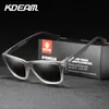 KDEAM Men Sunglasses TR90 Ultralight Eyewear Frame Square Travel Male Shades