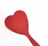 Cake Silicone Spatel Gebruiksvoorwerp Rood Hart Vorm Lepel Bakken Gebak Spatulas Schraper Non-Stick Cooking Shovel SN3857