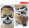 Breatahble dustproof Neoprene Face Mask Halloween costume party cosplay skull masks Motorcyle Bicycle Cycling Balaclava Hat Tactical military Cap
