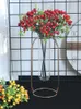 Dekorativa blommor kransar 1 gäng Simulering Frukt Julbär Blueberry Single Branch Foam Plants Artificial DIY Wedding Garden Hom