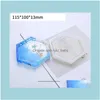 Jewelry Packaging & Display Jewelryjewelry Pouches, Bags Resin Sile ,5 Pack Art Molds Include Round,Square,Cylinder,Plate,Sile For Concrete,
