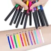 Set di penne per eyeliner liquido opaco 12 colori Kit di eyeliner colorato impermeabile ad alta pigmentazione Eyeliner per trucco a lunga durata per donna ragazza Marca HANDAIYAN