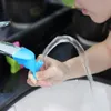 Reizen draagbare eenvoudige mondwater cup borstelbekers siliconen kraan verlenging extender kinderhandwasapparaat gootsteen wh0077