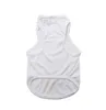 Sublimation 50pcs vêtements blancs vierges bricolage t-shirt pour chien de compagnie pour petit transfert de chaleur Print8507043