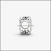 Charms smyckesfynd komponenter 100% 925 Sterling Sier OpenWork Heart Family Tree Fit Original Europeisk charmarmband Bröllop