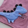 Dinosauro Neonati maschi Vestiti Manica corta Stampa T-shirt + Pantaloncini cartoni animati Bambini Abiti casual Set di vestiti per bambini 12 210326