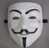 Maschere per feste V per Maschera Vendetta Anonimo Guy Fawkes Costume Accessorio per costumi per adulti Plastica Party-Cosplay SN5926