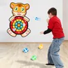 Target Sticky Ball Darts Board Creative Throw Party Outdoor Sports Indoor Cloth Toys Educational Play Games For Kids