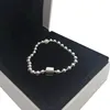 100% 925 Sterling Silber Perlen Armbänder Für Frauen CZ Stränge DIY Schmuck Fit Charms Dame Geschenk Mit Original Box1596432