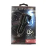 QC3.0 5V 3.1A 듀얼 2 USB 포트 빠른 자동차 충전기 CE FCC ROHS 인증 담배 라이터 빠른 충전 iPhone 삼성 Huawei 태블릿 패키지