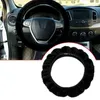 Soft Warm Plush Covers Car Steering Wheel Cover Short Velvet Car Decoration Winter Warm Universal CarStyling 4 Colors J220808