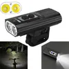 Nitenumen x8 1800lm 2x U2 6 Modes 18650 Li-Ion Batteri USB Uppladdningsbart Vattentät Cykling Bike Light