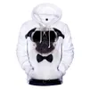 Мода 3d pug hoodies Мужчины Женщины Толстовки Harajuku Hoodie Pullover Осень С капюшоном Случайные мальчики Девочки Streetwear 210813