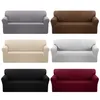 1/2/3/4 Sits Solid Färg Sofa Skydd för vardagsrum Elastiska Spanx Slipcovers Stretch Couch Form Behöver Köp 2 stycken 211207