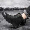 Męskie buty Futro Ciepłe kostki Boot dla Męski Dorosły Motocycl Snow Winter Buty Duży rozmiar 47