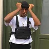 Taktisk bröstväska väst för män hiphop streetwear stil rig pack taktik axel funktionell ryggsäck jaktjackor