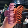 Candy Colors Grils Large Shower Hair Clip Fashion Children's Gril Hair Claws Hairpin Christmas Headdress Korean Plastic Hair Accessory Gifts H927G5GO