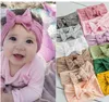 Baby hairband Soft comfortable nylon bow headbands children's accessories cute princess headband