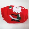 Sacs cadeaux de noël rouges, grand sac à bonbons, sac à cordon, Non tissé bonhomme de neige, sac père noël, pochette cadeau pour enfants