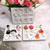 Jouet d'halloween en Silicone, modèle chocolat cuit à la main avec outils, plateau de moule décoratif, gâteaux glacés, bricolage