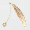 Métal Feather Bookmark Key Shell Snowflake Pendentif Classique Chinois Chinois Creative Brass cadeau de Noël
