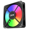 Lindo Zone 1/3/5 Pcs/set 12cm RGB Cooling Fan Smart 4Pin PWM Hydraulic Bearing Colorful Chassis Cooler Desktop Computer Case CPU Silent Radiator - 1pc