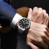 Curren heren horloges luxe merk zakelijke mannelijke polshorloges roestvrij staal minimalistische roos gouden horloge mannen relogio masculino 210527