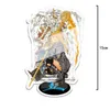 Anime Death Note Acrylständer Modellplatte Doppelseitiger Acrylplattenhalter Yagami Light Lawliet Ständer Figuren Sammlung G1019