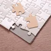 승화 퍼즐 A5 크기 DIY 제품 승화 공백 퍼즐 화이트 퍼즐 80pcs 열 인쇄 전송 수제 선물