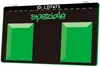 LD7473 Speziale Flag 3D彫刻LEDライトサイン卸売小売